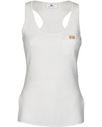 Elisabetta Franchi - Tanktop Met Zak - Lyst