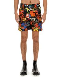Moschino - Classic Fit Bermuda Shorts - Lyst