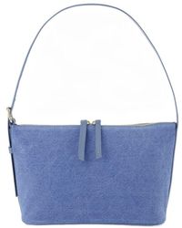 A.P.C. - Vera -Umhängetasche Baumwollblau - Lyst