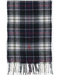 Polo Ralph Lauren - Wool Scarf With Logo - Lyst