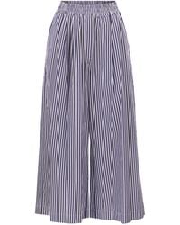 Weekend by Maxmara - Wkdottone Cropped Broek Van Katoenpopeline - Lyst
