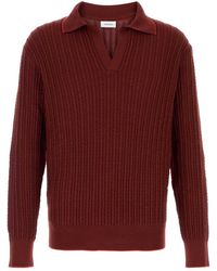 Ferragamo - Salvatore Cotton Blend Sweater - Lyst