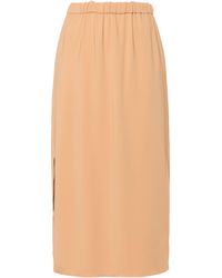 Forte Forte - Stretch Cady Crepe Bleistiftrock - Lyst