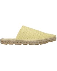 Bottega Veneta - Slippers And Clogs Leather/Moonbeam - Lyst