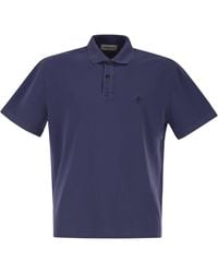 Premiata - Polo Shirt With A Logo On The Chest - Lyst