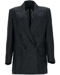 Max Mara - Double-Breasted Jacket "Olimpia" - Lyst
