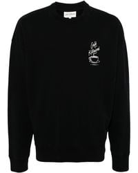 Café Kitsuné - Cafe Kitsune Coffee Cup Relax Sweatshirt Spcknpmu00302 - Lyst