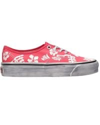 Vans - Sneakers Koraal+wit - Lyst
