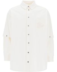 Off-White c/o Virgil Abloh - "Convertible Overshirt con - Lyst