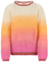 Rose Carmine - Mohair Blend Sweater - Lyst