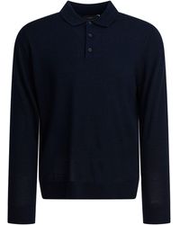 Vince - Merino Wool Polo Shirt Polo Shirts - Lyst