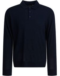 Vince - Poloshirt Van Merinowol - Lyst