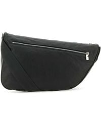 Burberry - Slate Leather Large Shield Crossbody Bag - Lyst