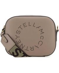 Stella McCartney - Stella Mc Cartney Dove Alter Mat Mini Stella Logo Crossbody Bag - Lyst