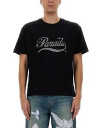 3.PARADIS - Crystal Logo T Shirt - Lyst