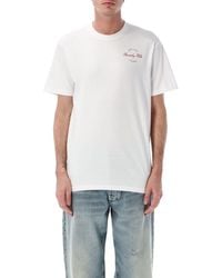 Sporty & Rich - Sporty & Rich Beverly Script Cotton T-Shirt - Lyst