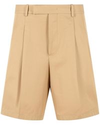 Jil Sander - Cotton Bermuda Shorts - Lyst