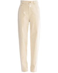 Golden Goose - Transparent All-over Sequins Jeans - Lyst
