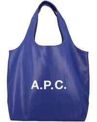 A.P.C. - Sacs .. bleu - Lyst