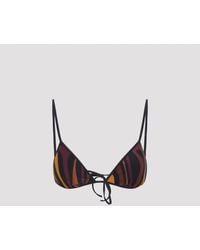 PUCCI - Bordeaux Bra Bikini - Lyst