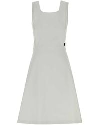 Miu Miu - Poplin Dress - Lyst
