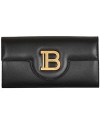 Balmain - B-Buzz Wallet With Chain - Lyst