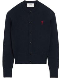 Ami Paris - Cardigan Ami De Coeur - Lyst