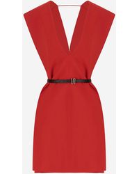 Sportmax - Sport Max Stretch Viscose Dress - Lyst