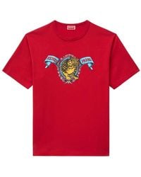 KENZO - Jumping Tiger' Cotton T Shirt - Lyst