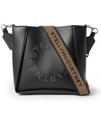 Stella McCartney - Logo-Trim Crossbody Bag - Lyst