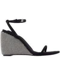 Alexander Wang - Dahlia Crystal Wedge Heels - Lyst