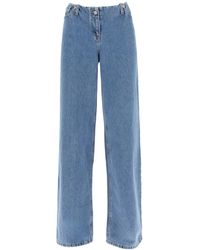 Magda Butrym - Niedrige Taille Baggy Jeans - Lyst