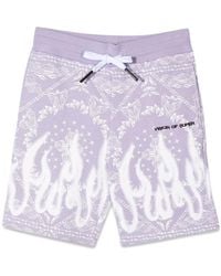 Vision Of Super - Shorts Kids With Bandana Print - Lyst