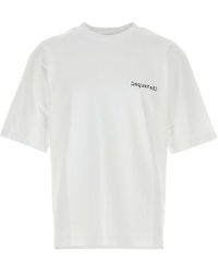 DSquared² - Cotton Oversize T Shirt - Lyst