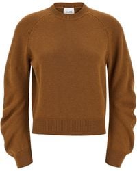 Nude - Curved Sleeve Sweater - Lyst