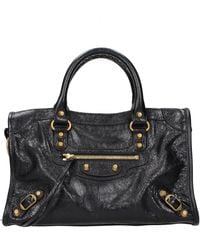 Balenciaga - Handbags Le City Leather - Lyst