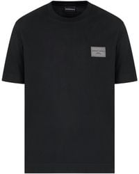 Emporio Armani - T -Shirts und Polos schwarz - Lyst