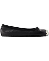 McQueen - Ballerinas Mit Metallkappe - Lyst