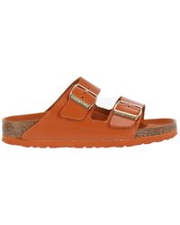 Birkenstock - Arizona Hex Kurkuma, Amalfi Natural Leather, S - Lyst
