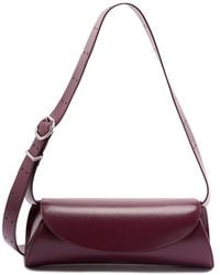 Jil Sander - Small Cannolo Leather Shoulder Bag - Lyst