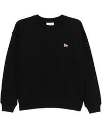 Maison Kitsuné - Baby Fox Katoenen Sweatshirt - Lyst