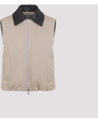 Brunello Cucinelli - Reversible Padded Gilet - Lyst