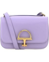 Gucci - Lilac Leather Small Siena Shoulder Bag - Lyst