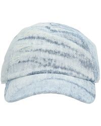 DIESEL - Distressed Baseball Hat - Lyst