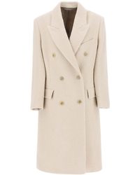 Acne Studios - Double-breasted Wool Coat - Lyst