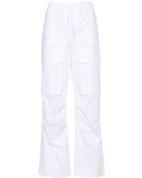 P.A.R.O.S.H. - Pantalones rectos tipo cargo - Lyst