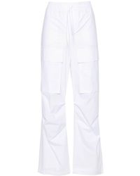 P.A.R.O.S.H. - Straight-Leg Cotton Cargo Trouser - Lyst