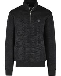 Philipp Plein - Cotton Blend Sweatshirt - Lyst