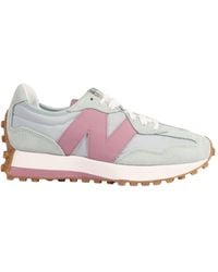 New Balance - Scarpa Lifestyle Donna Tier 3 Suede Textile Lone Star Rosewood - Lyst