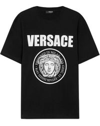 Versace - 'medusa Rock' T -shirt - Lyst